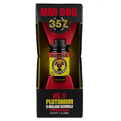 Mad Dog 357 No. 9 Plutonium 9 Million Scoville Pepper Extract 1oz • $162.89