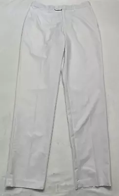 Classic Suit White Pants Straight Fit Modern Formal Dress Slacks Mens 31x31.5 • $19.99