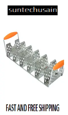 Blackstone Stainless Steel Taco Rack Holder With Handles FREE SHIPPING • $15.40
