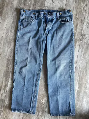 Vintage Men’s 40x30 Carhartt Suspender Jeans • $19.99