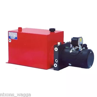 Pump Motor Tank - High Pressure 12v Or 24v.  Good For Crane Use.    • $699.60