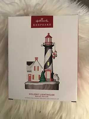 2022 Hallmark Holiday Lighthouse 2022 Special Edition Musical Ornament Light New • $26