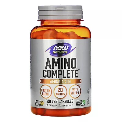 Sports Amino Complete Amino Acids 120 Veg Capsules • $14.99