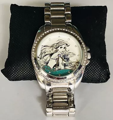 $25 • Buy Girls Watch Ariel Disney The Little Mermaid Analog Stainless Steel Rhinestones