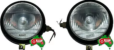 Side Mount Head Light Pair Fits For Massey Ferguson TEA20 TE20 TED20 35 65 Etc • $94.99