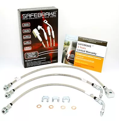 $205 • Buy Navara D22 Ute/Chassis 2000-2019 (Standard Height) - SAFEBRAKE Performance Hoses