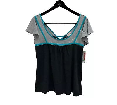 🐆XXL Mossimo Supply Co. Babydoll Tee Heather Gray  Short Sleeves NwT • $11.50
