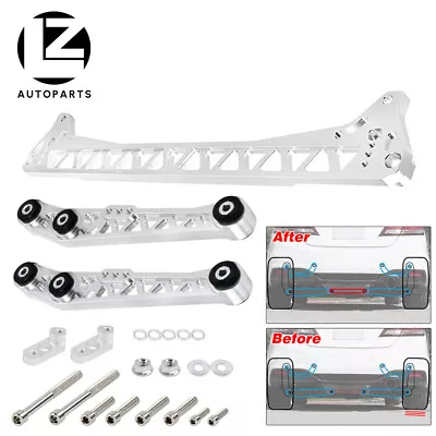 Lower Control Arm +Subframe Brace For 94-01 Acura Integra 92-95 Honda Civic Rear • $88.90