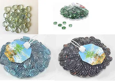 Glass Nuggets Stones Beads Pebbles For Home Decorative Vase Great Weddings Clear • £37.95