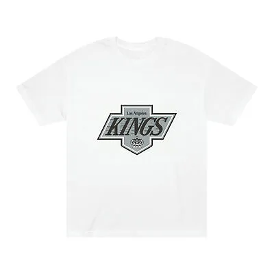 Vintage La Kings Nhl T-shirt White S-3xl New • $12.48