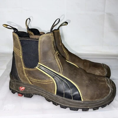 $75 • Buy PUMA Tanami Composite Cap Toe Leather Work Safety Boots US 12 #30919
