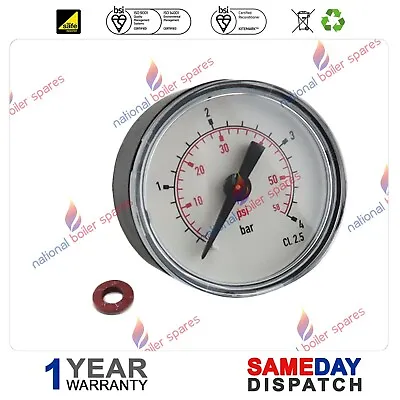 Ideal Classic Combi I-Mini & Esprit Eco 24 & 30 Boiler Pressure Gauge 175679 • £20.70