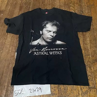 Van Morrison Astral Weeks Live Tour T Shirt Size Large • $15