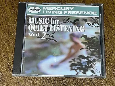 Hanson- Music For Quiet Listening Vol. 2 /orig Mercury Living Pres-germany • $1.99