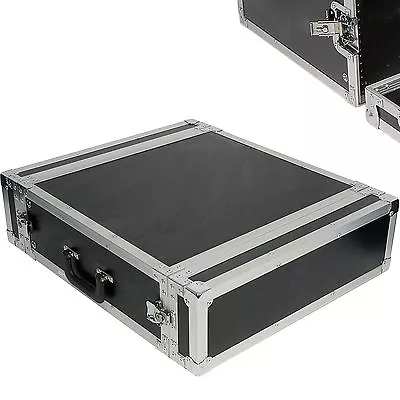 19  3U Equipment Patch Panel Flight Case Transit Storage Handle DJ PA Mixer Box • £117.99