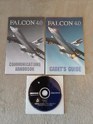 Microprose Original Disk 1998 Falcon 4.0 Flight Sim For PC • £10