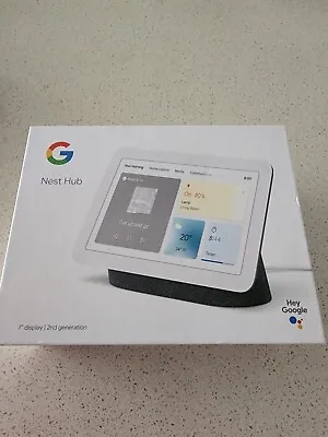 $71 • Buy Google Nest Hub 2nd Gen Smart Home Display - Charcoal