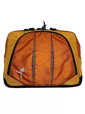 Dana Design Vintage Orange Yellow Messenger Briefcase Laptop Bag￼ • $29.99