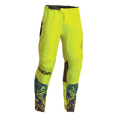 Thor Sector Atlas Acid Green And Black MX Off Road Pants Men's Sizes 28 -48 • $38.99