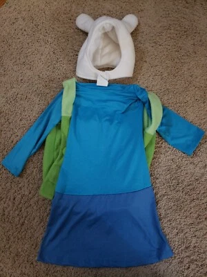 $35.99 • Buy Retro Adventure Time Fionna Costume Halloween Cartoon Network Child Y Lrg 12-14