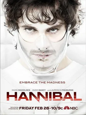 $14.69 • Buy 158618 Hannibal Red Dragon Will Graham Season 1 2 3 TV Wall Print Poster UK