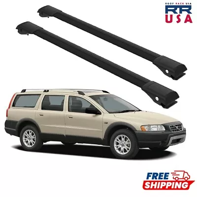 For Volvo XC70 2000-2007 Cross Bars Roof Rack Black • $129