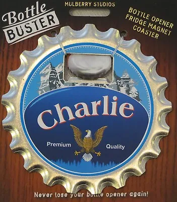Bottle Opener - Fridge Magnet - Coaster All In One - Charlie • $7