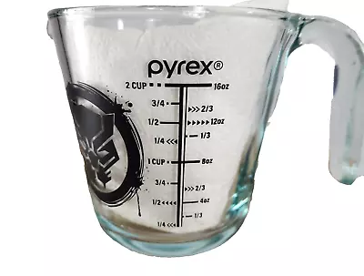 Wakonda Forever Marvel Black Panther 2 Cup Glass Measuring Pyrex Cup New • $18.25