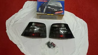$330 • Buy Hella Magic Colour Black Smoked Taillights NEW For MK4 IV Golf