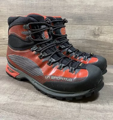La Sportiva Trango TRK GTX Black Red Hiking Boots Mens Size 9….See Description • $69