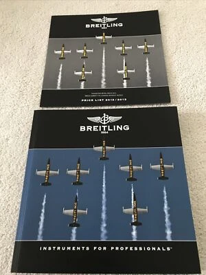 £10 • Buy BREITLING CHRONOLOG 2013 Catalogue With 2012/2013 Price List