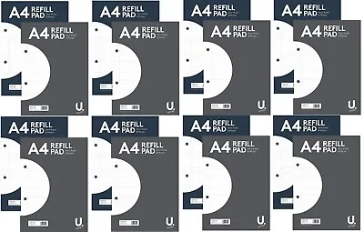 12 Pack Of A4 Refill Pads Ruled And Margin • £16.60