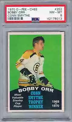 1970-71 O-pee-chee Opc Conn Smythe Trophy Winner Bobby Orr Psa 8 Boston Bruins • $682.47