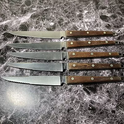Vintage EKCO FLINT Stainless Knife Knives USA 4.5” (1) *Rare • $14.99