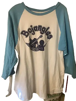 Vintage 3/4 Sleeve Bojangles Jazz Restaurant Fort Lauderdale Cotton T-shirt • $20