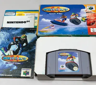 Wave Race N64 Nintendo 64 Boxed PAL Complete • $81