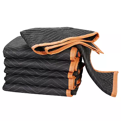 72×39'' Moving Blankets Quilted Packing Pads Mat High Quality Moving Pads 6 Pack • $27.58