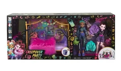 Newest 2023 Set - Monster High Creepover Bedroom Playset • $119.99