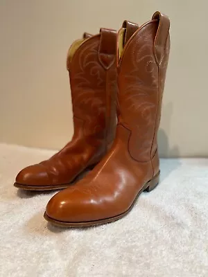 RM Williams Custom Made High Leather Boots (Cowboy) Aka Executive Top Boot • $350