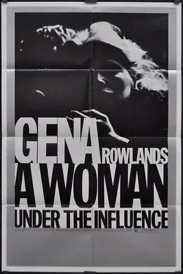 A Woman Under The Influence 1974 ORIGINAL 27X41 MOVIE POSTER GENA ROWLANDS • $400