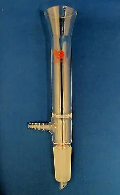 $13.95 • Buy LabGlass Distillation Flanged Straight Vacuum Adapter 24/40 Pluro