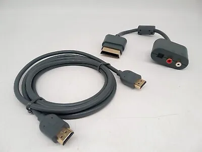 Digital Optical Audio Adapter Converter + 2M HDMI Cable Fits Microsoft Xbox 360 • £9.90