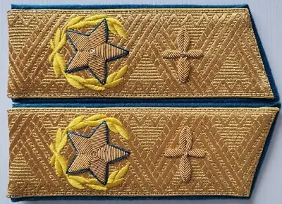 1983-pattern Parade Shoulder Boards For Chief Air Marshal Soviet Union Replica • $138