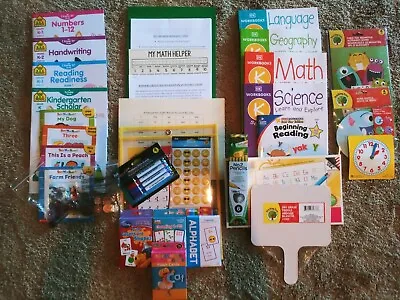 Kindergarten: Homeschool Curriculum Box : Math ELA Sciencereading And History • $200