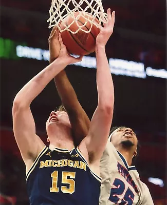 Jon Teske Michigan Wolverines Basketball  8x10 Sports Photo (ll) • $2.99