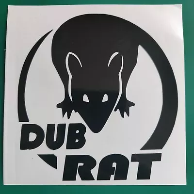 Dub Rat -  Car/Van/Camper/Bike/Laptop Decal Sticker Vinyl Graphic • $3.72