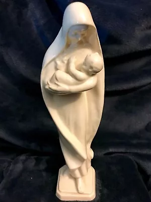 Vtg Goebel Madonna & Child HM35 10.5” T Germany C-1935-1949 White Crown WG Mark • $95