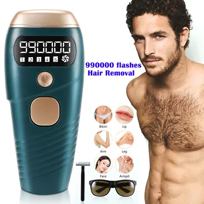$17.49 • Buy IPL Hair Removal Laser Permanent Body Epilator Painless Device 990000 Flashes