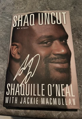 $250 • Buy Shaquille O'Neal Signed Book Shaq Uncut 1st Edition