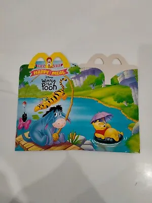 £3.25 • Buy Winnie The Pooh MCDONALDS HAPPY MEAL BOX - Art Toy Collectors Advertising Tigger
